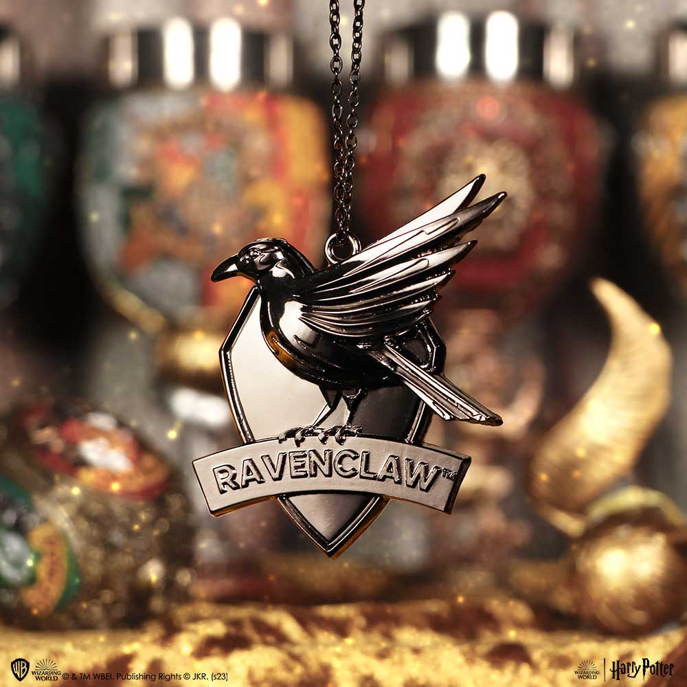 Harry Potter Ravenclaw Crest Silver Hanging Ornament - Shop Decorations At Gift Moments - 1
