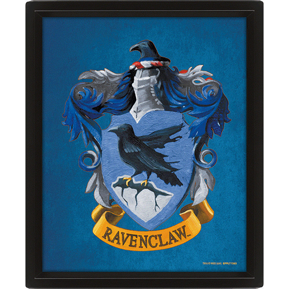 Harry Potter Ravenclaw Framed 3D Picture - Shop Framed Prints At Gift Moments - 2