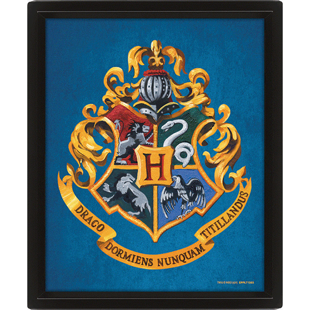 Harry Potter Ravenclaw Framed 3D Picture - Shop Framed Prints At Gift Moments - 3