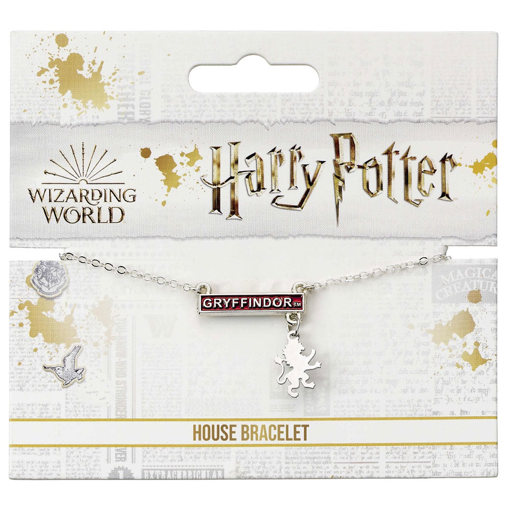 Harry Potter Silver Plated Gryffindor Bar Bracelet - Shop Jewellery At Gift Moments - 2