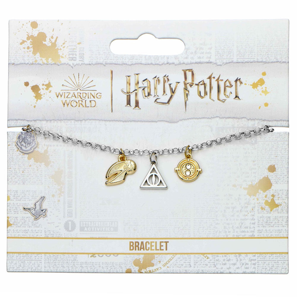 Harry Potter Silver Plated Charm Bracelet - Shop Jewellery At Gift Moments - 2