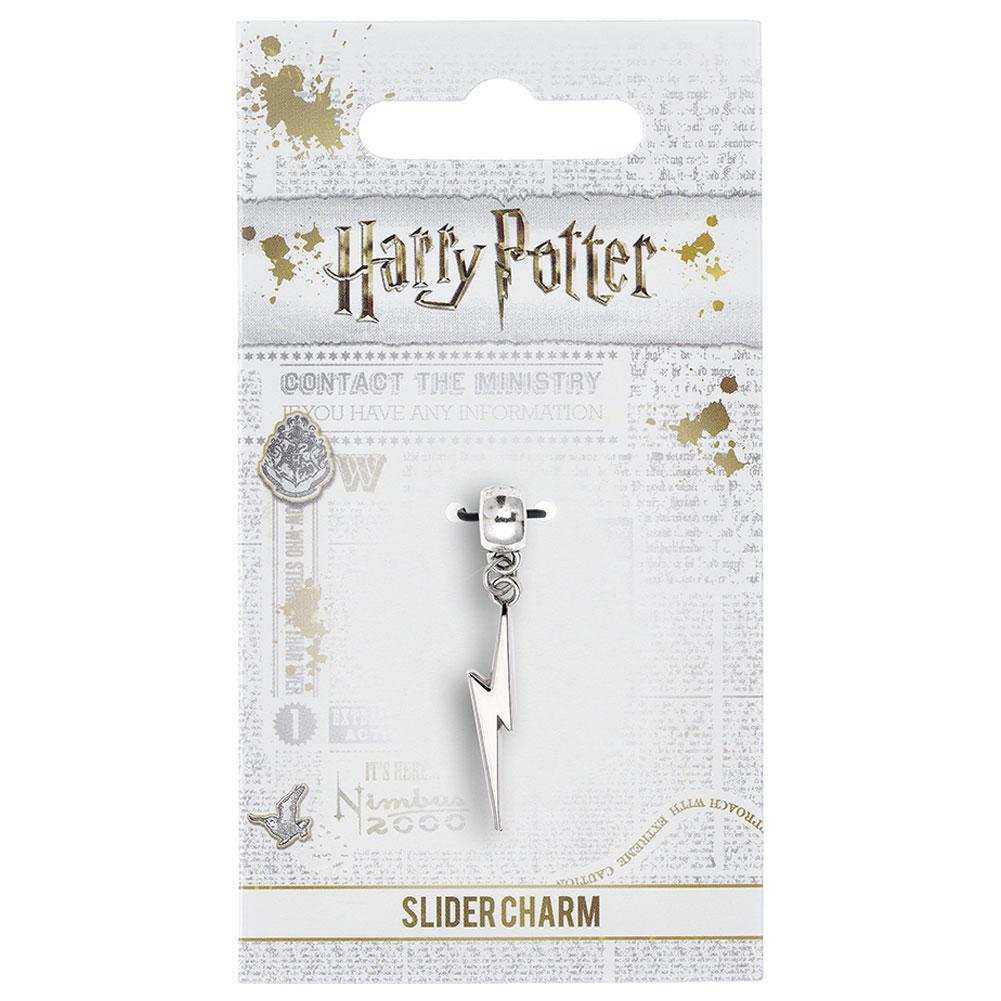 Harry Potter Silver Plated Lightning Bolt Charm - Shop Jewellery At Gift Moments - 2