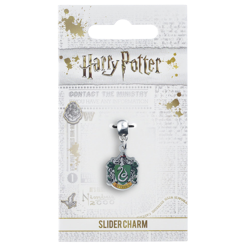 Harry Potter Silver Plated Slytherin Charm - Shop Jewellery At Gift Moments - 2