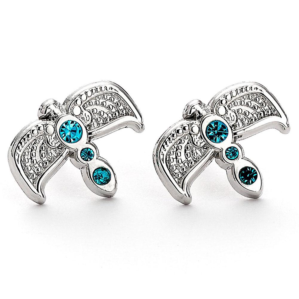 Harry Potter Silver Plated Diadem Stud Earrings - Shop Jewellery At Gift Moments - 1