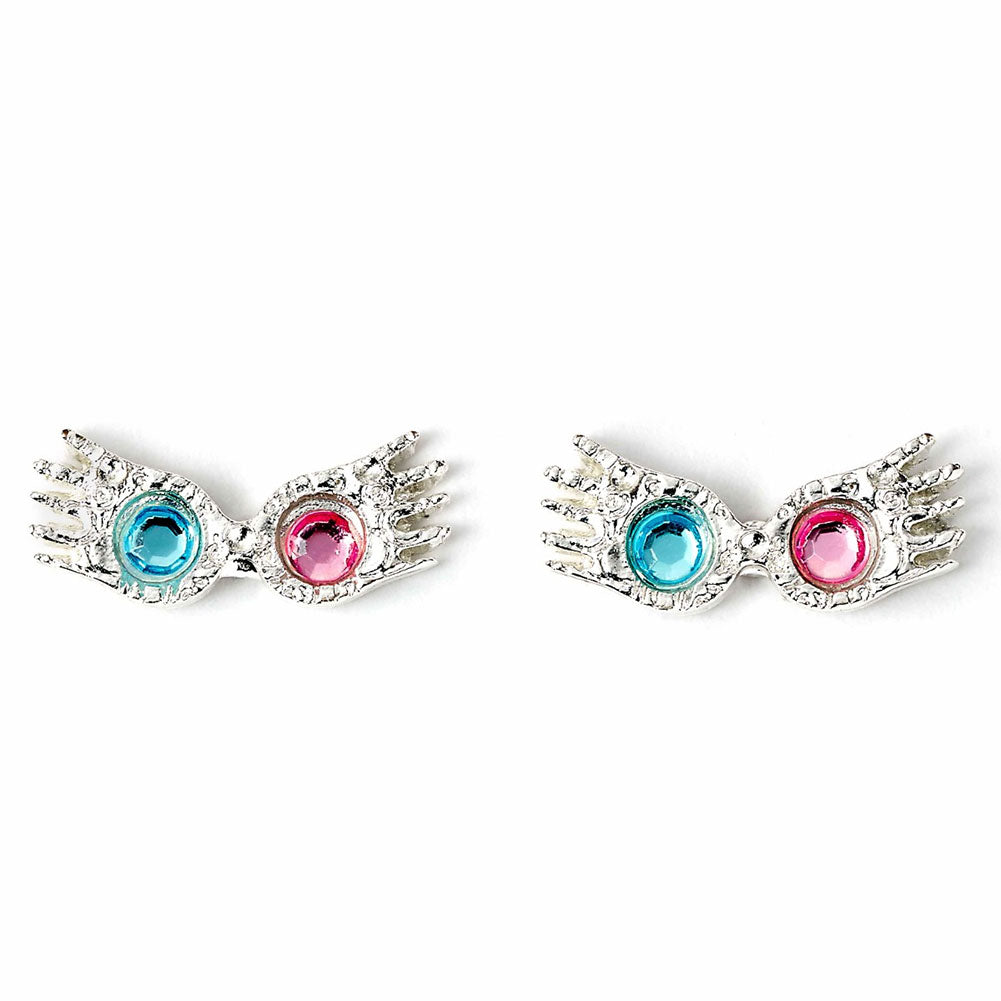 Harry Potter Silver Plated Luna Spectrespecs Stud Earrings - Shop Jewellery At Gift Moments - 1