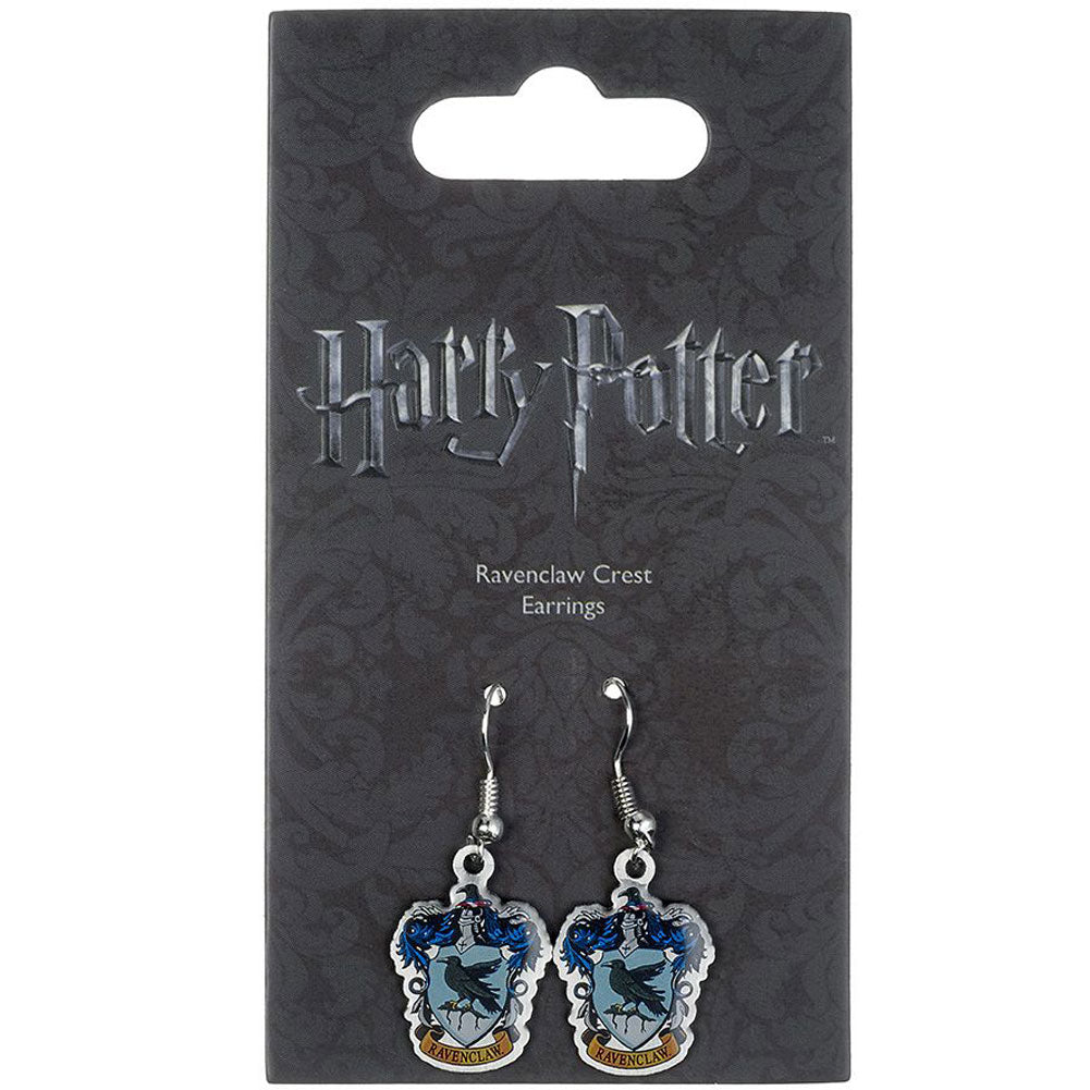 Harry Potter Silver Plated Ravenclaw Hook Earrings - Shop Jewellery At Gift Moments - 2