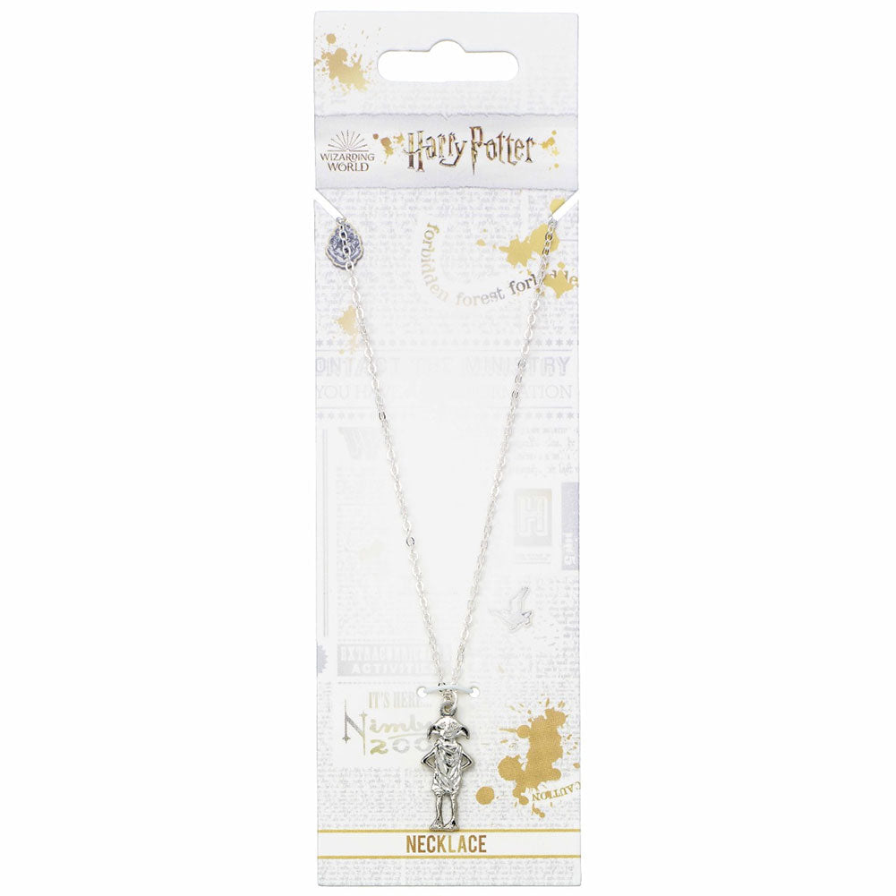 Harry Potter Silver Plated Dobby House Elf Necklace - Shop Jewellery At Gift Moments - 4