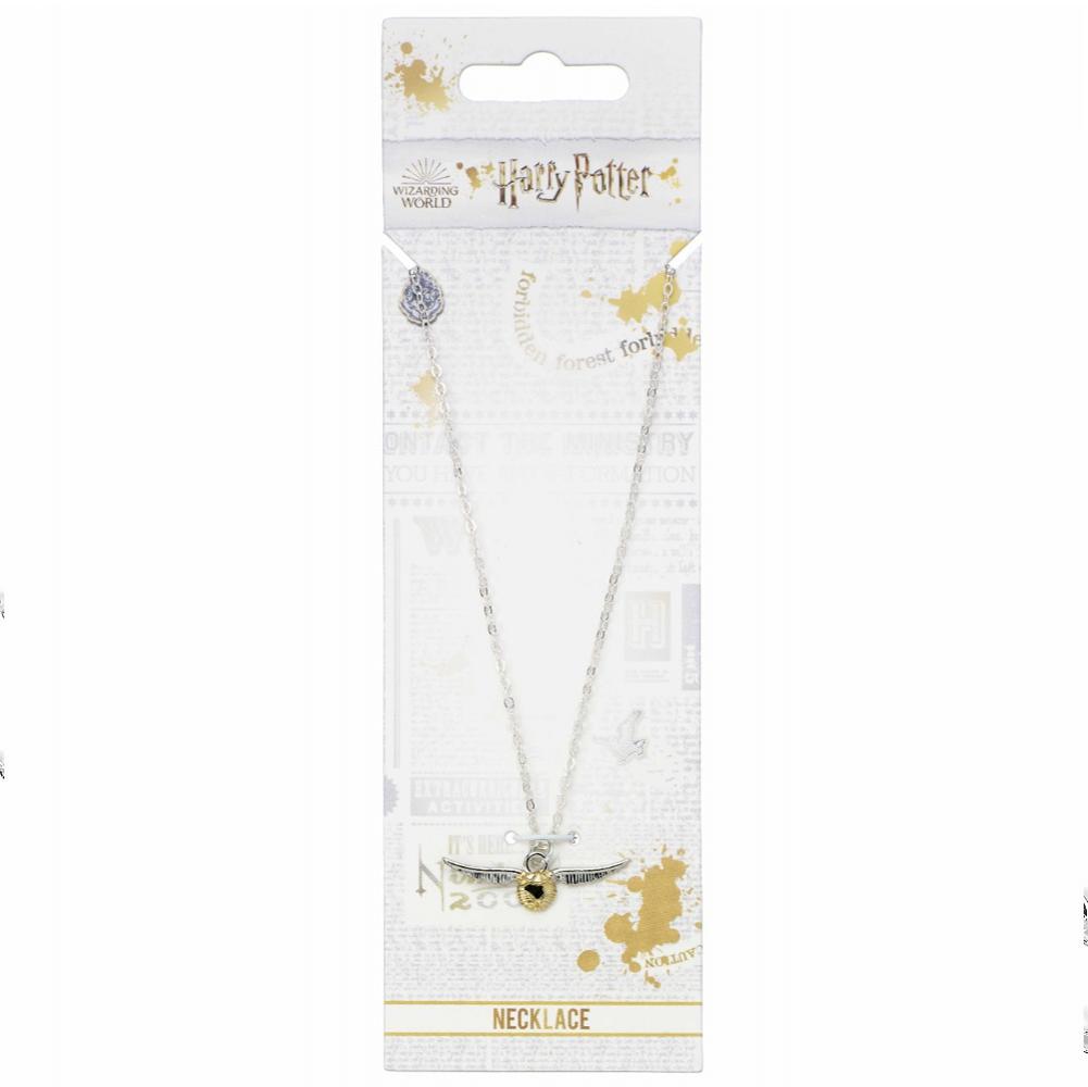 Harry Potter Silver Plated Golden Snitch Necklace - Shop Jewellery At Gift Moments - 4