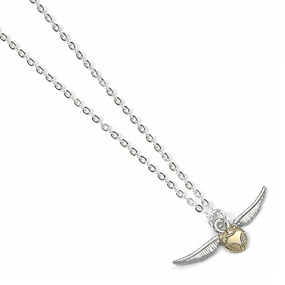 Harry Potter Silver Plated Golden Snitch Necklace - Shop Jewellery At Gift Moments - 2