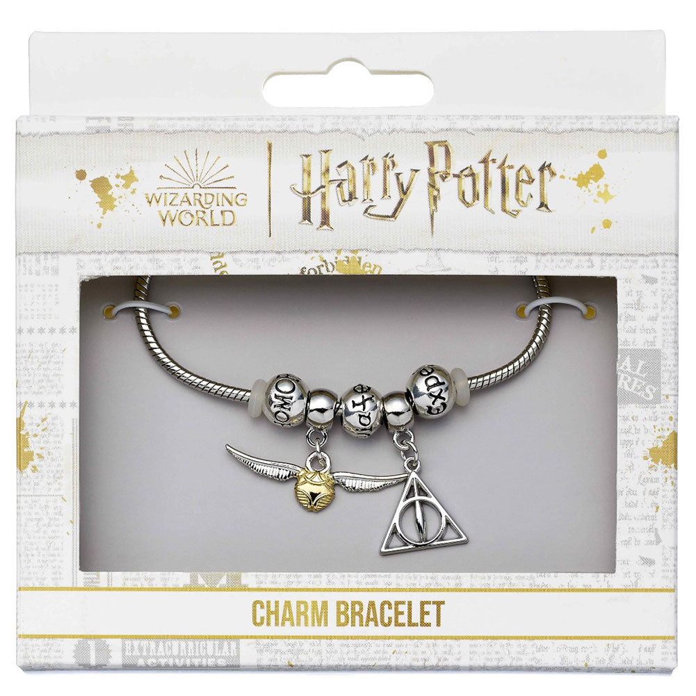 Harry Potter Silver Plated Spellbeads Bracelet - Shop Bracelets At Gift Moments - 2