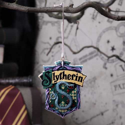Harry Potter Slytherin Crest Hanging Ornament: 1 - Decorations By Harry Potter