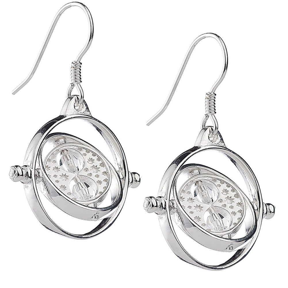 Harry Potter Sterling Silver Time Turner Crystal Hook Earrings - Shop Jewellery At Gift Moments - 1