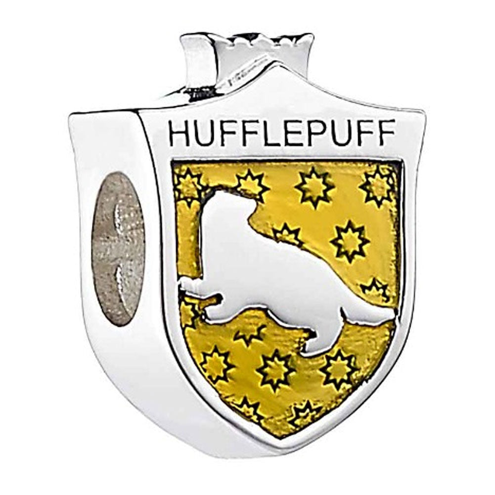 Harry Potter Sterling Silver Hufflepuff Spacer Bead - Shop Jewellery At Gift Moments - 1