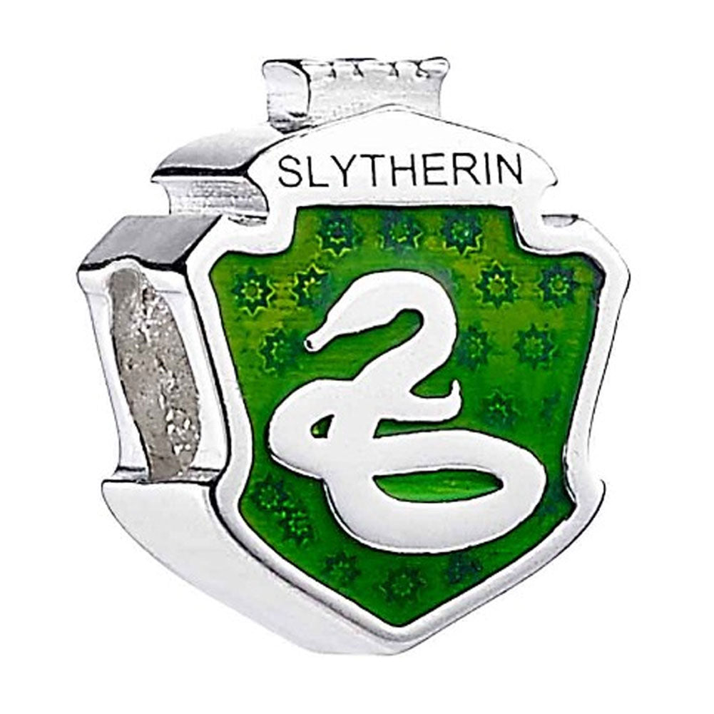 Harry Potter Sterling Silver Slytherin Spacer Bead - Shop Jewellery At Gift Moments - 1