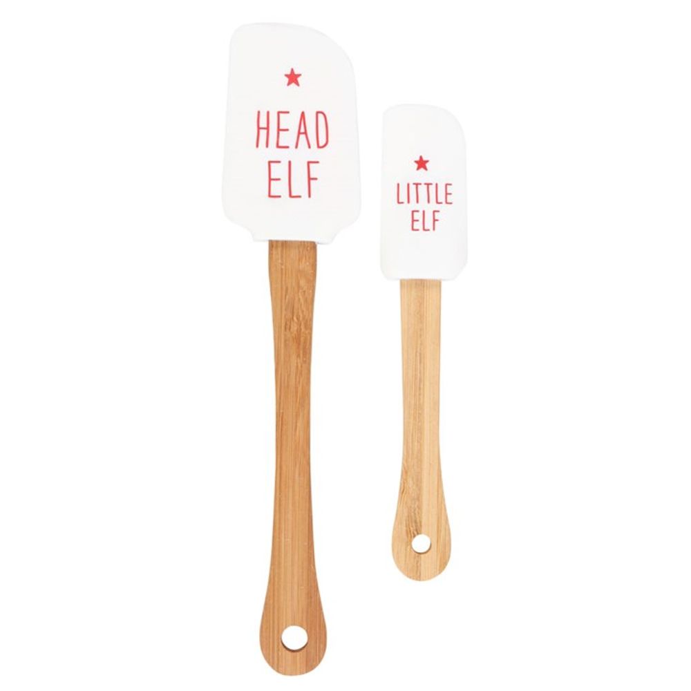 Head Elf Little Elf Silicone Spatula Set: 4 - By Gift Moments