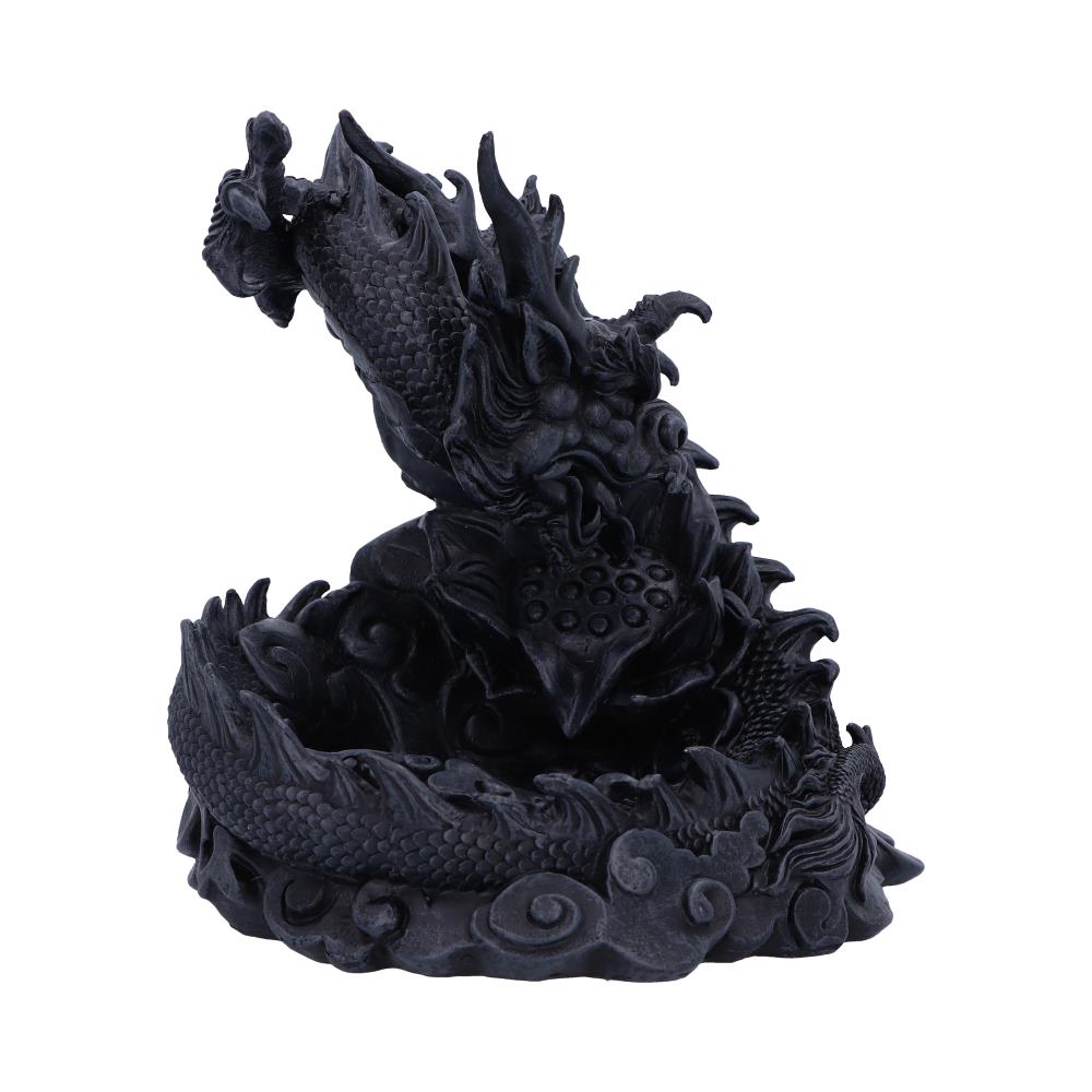 Heilong Asian Inspired Dragon Backflow Incense Burner 17.5cm: 5 - Incense Holders By Gift Moments