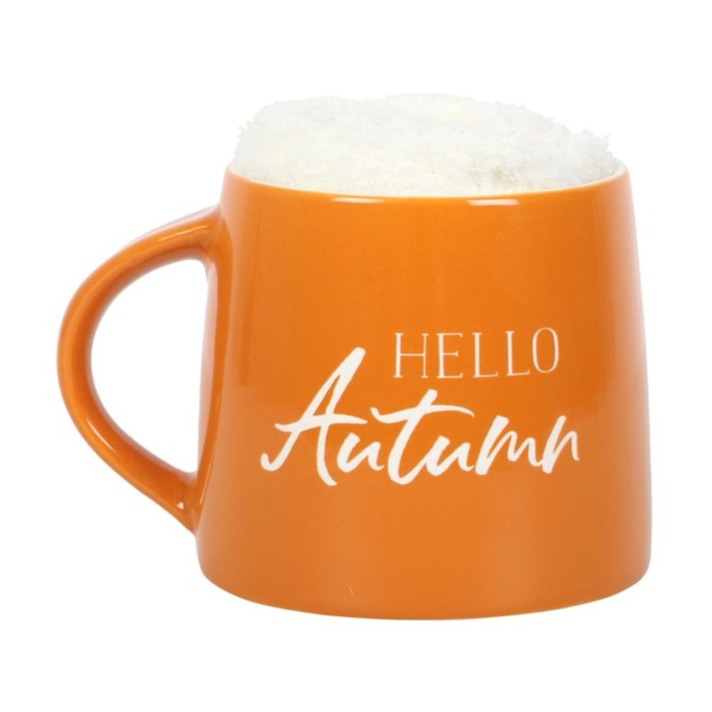 Hello Autumn Mug and Socks Set: 1 - Mugs By Gift Moments