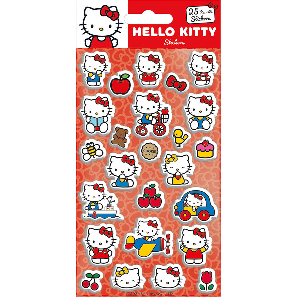 Hello Kitty Puffy Sticker Set: 1 - Stickers By Hello Kitty