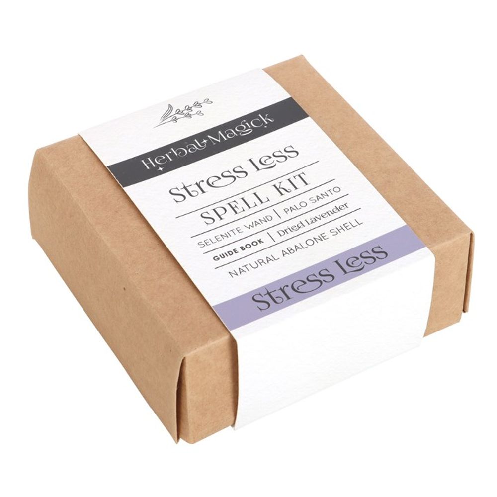 Herbal Magick Stress Less Spell Kit: 4 - By Gift Moments