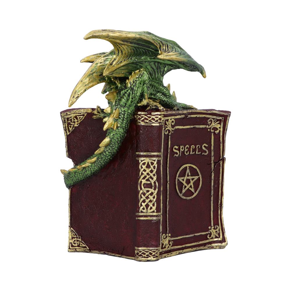 Hoard Finders Dragon with Book Crystal Figurine: 5 - Figures & Collectables By Gift Moments