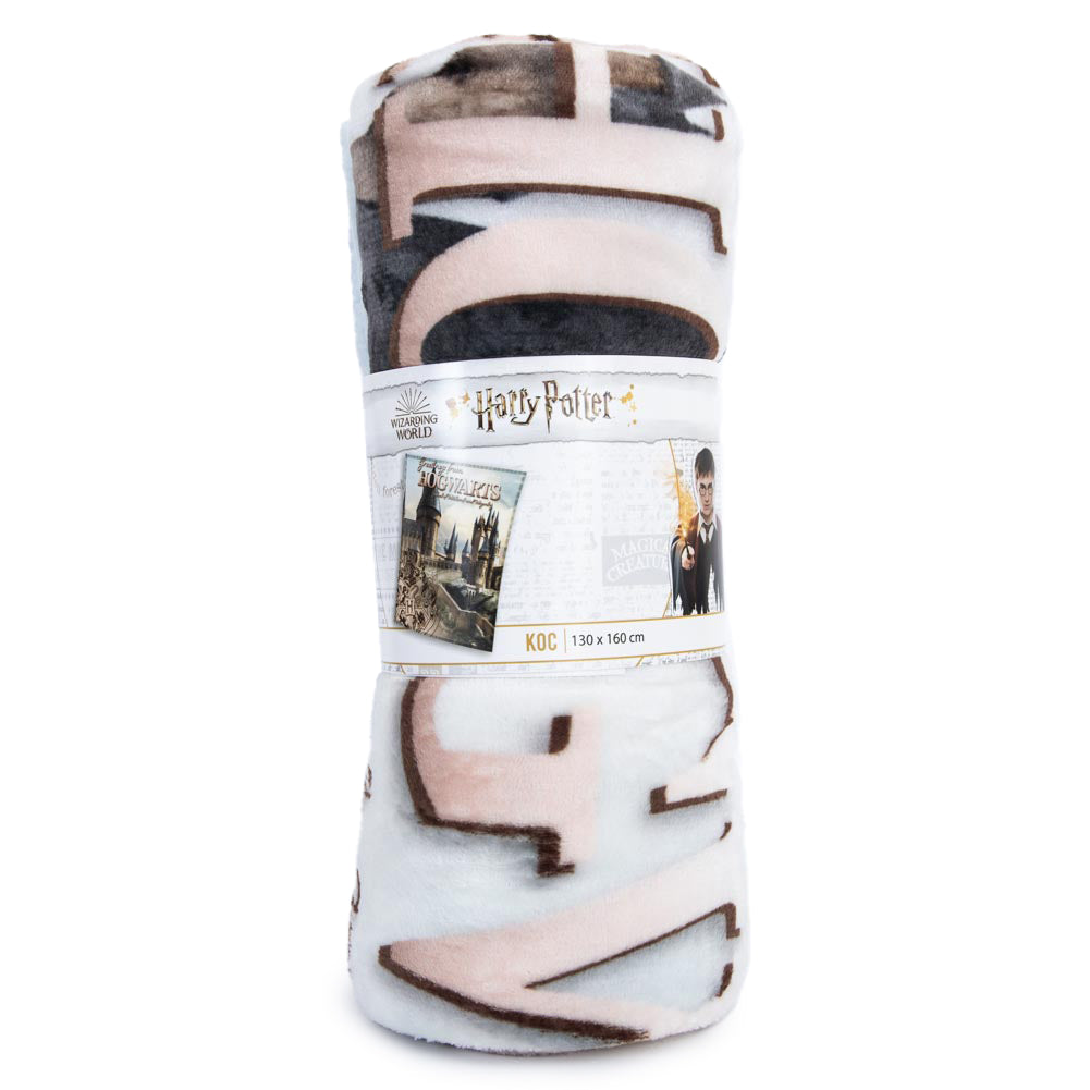 Harry Potter Hogwarts Castle Premium Fleece Blanket: 1 - Blankets By Harry Potter