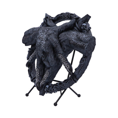 Hold of Baphomet Hand Free Standing Plaque: 3 - Wall Hanging Sculptures By NN Designs