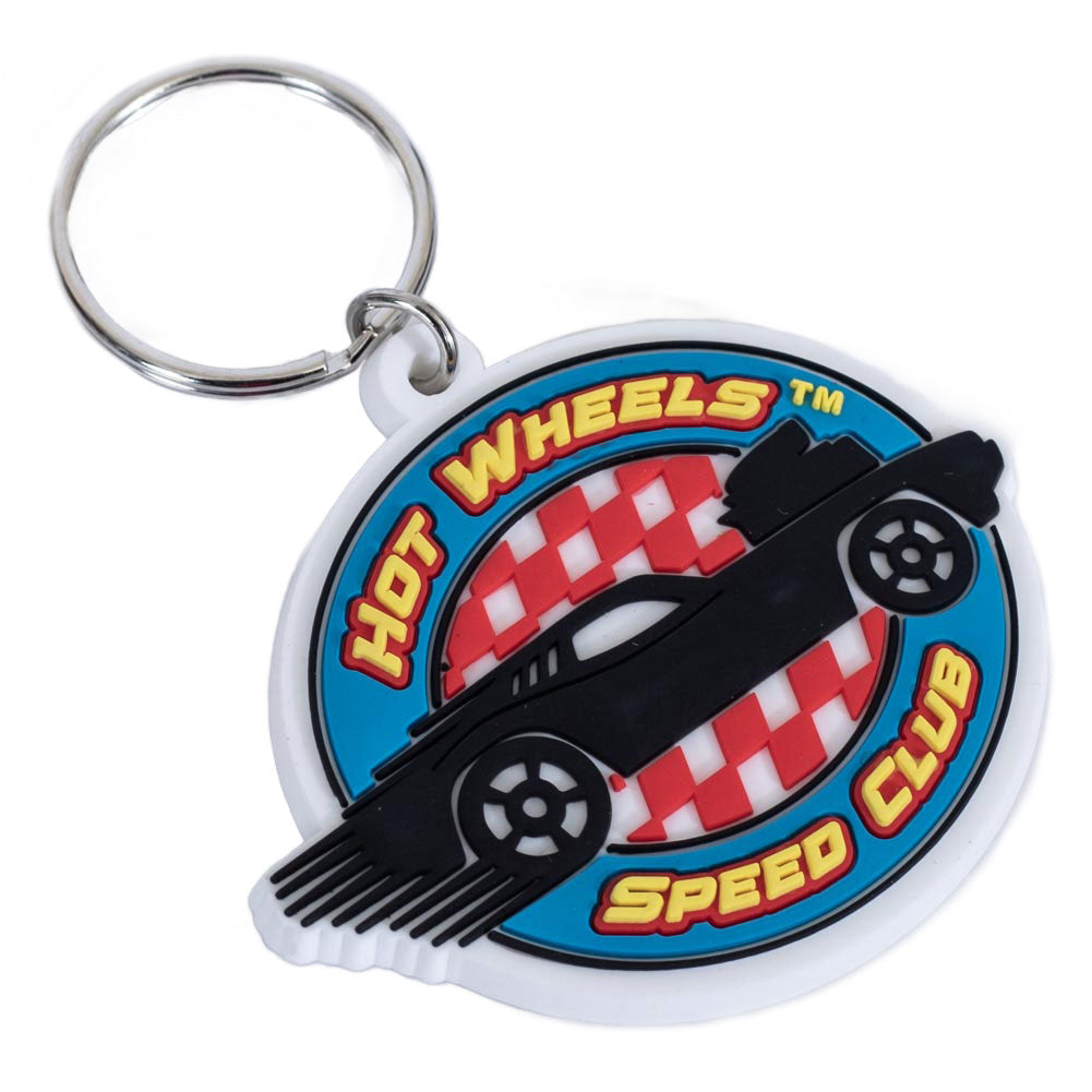 Hot Wheels Speed Club PVC Keyring - Shop Keyrings At Gift Moments - 2