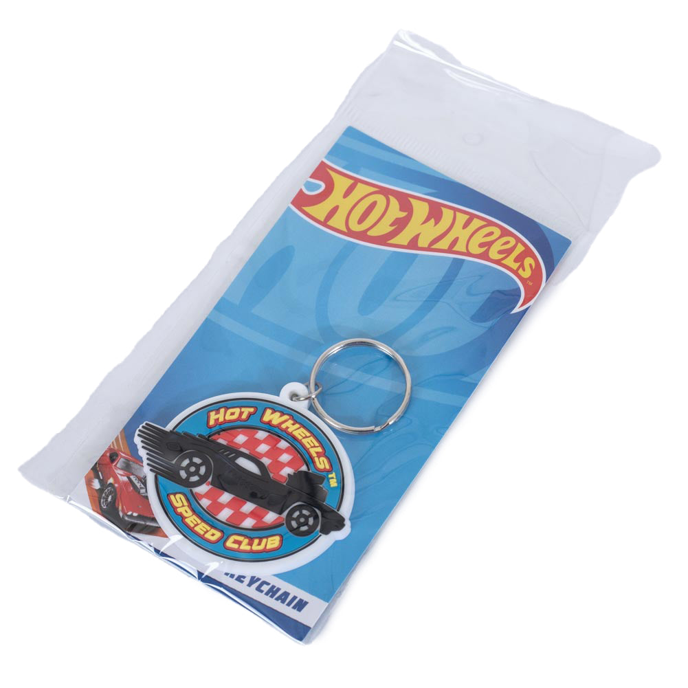 Hot Wheels Speed Club PVC Keyring - Shop Keyrings At Gift Moments - 4