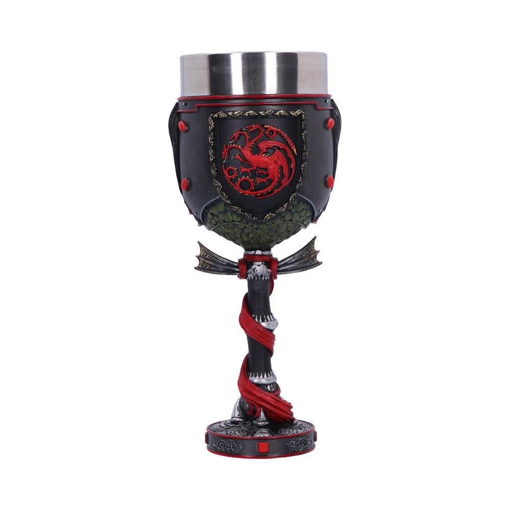 House of the Dragon Daemon Targaryen Crest Goblet: 3 - Goblets & Chalices By House of the Dragon