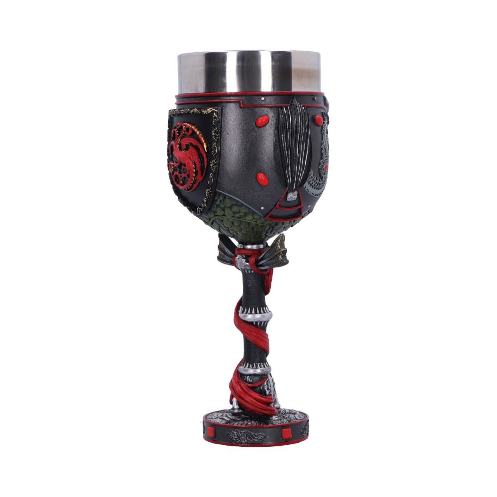 House of the Dragon Daemon Targaryen Crest Goblet: 4 - Goblets & Chalices By House of the Dragon