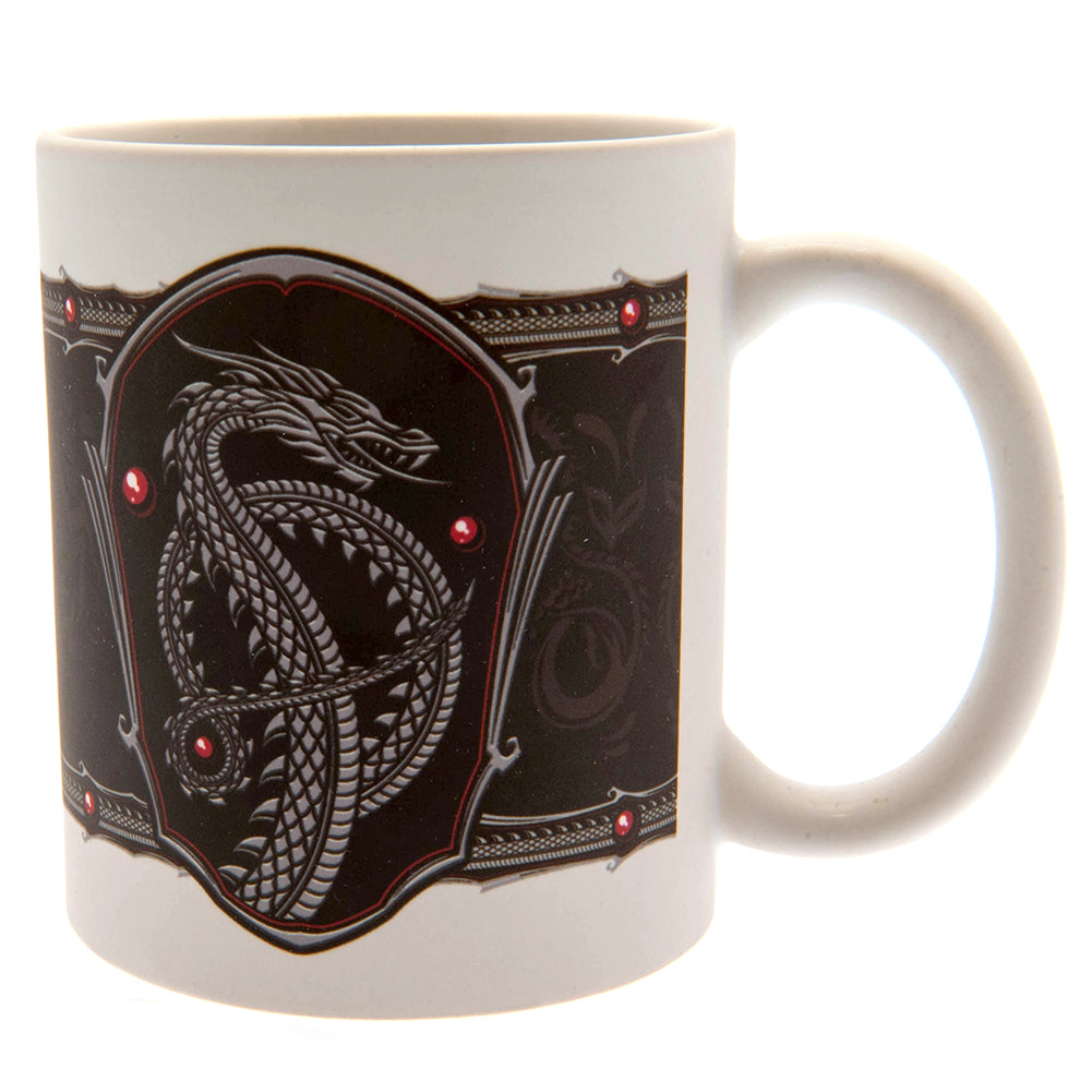 House Of The Dragon Mug Silver Dragon: 3 - Mugs By House Of The Dragon
