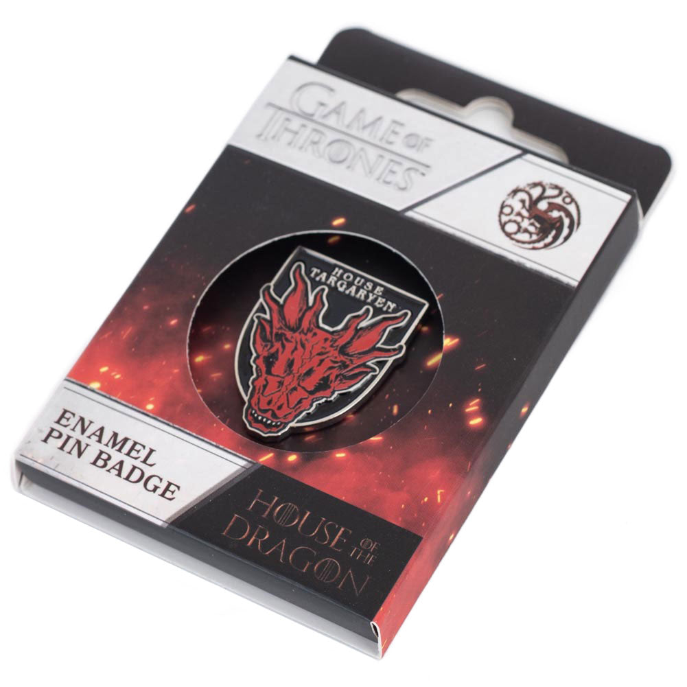 House Of The Dragon Pin Badge: 4 - Badges By House Of The Dragon