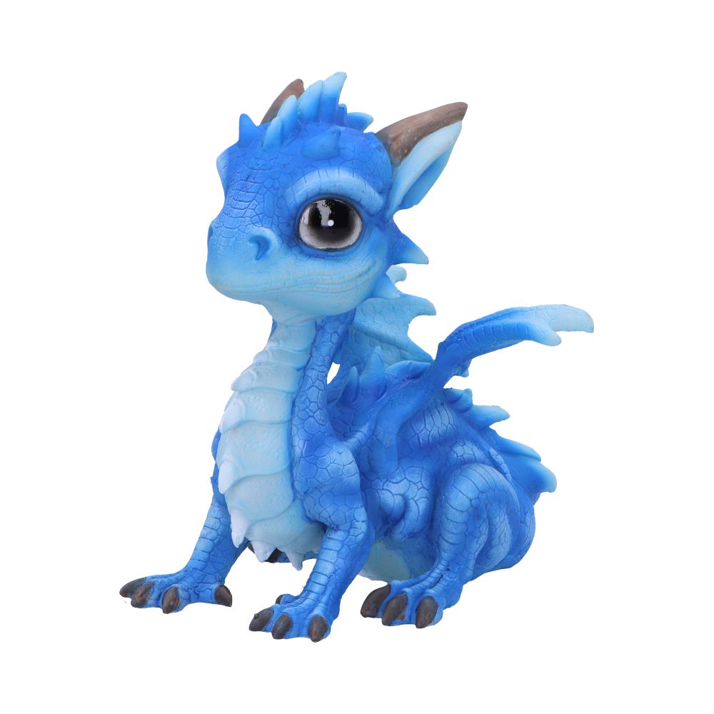 Ice Dragonling Blue Dragon Figurine 12.3cm: 3 - Figurines Small (Under 15cm) By NN Designs