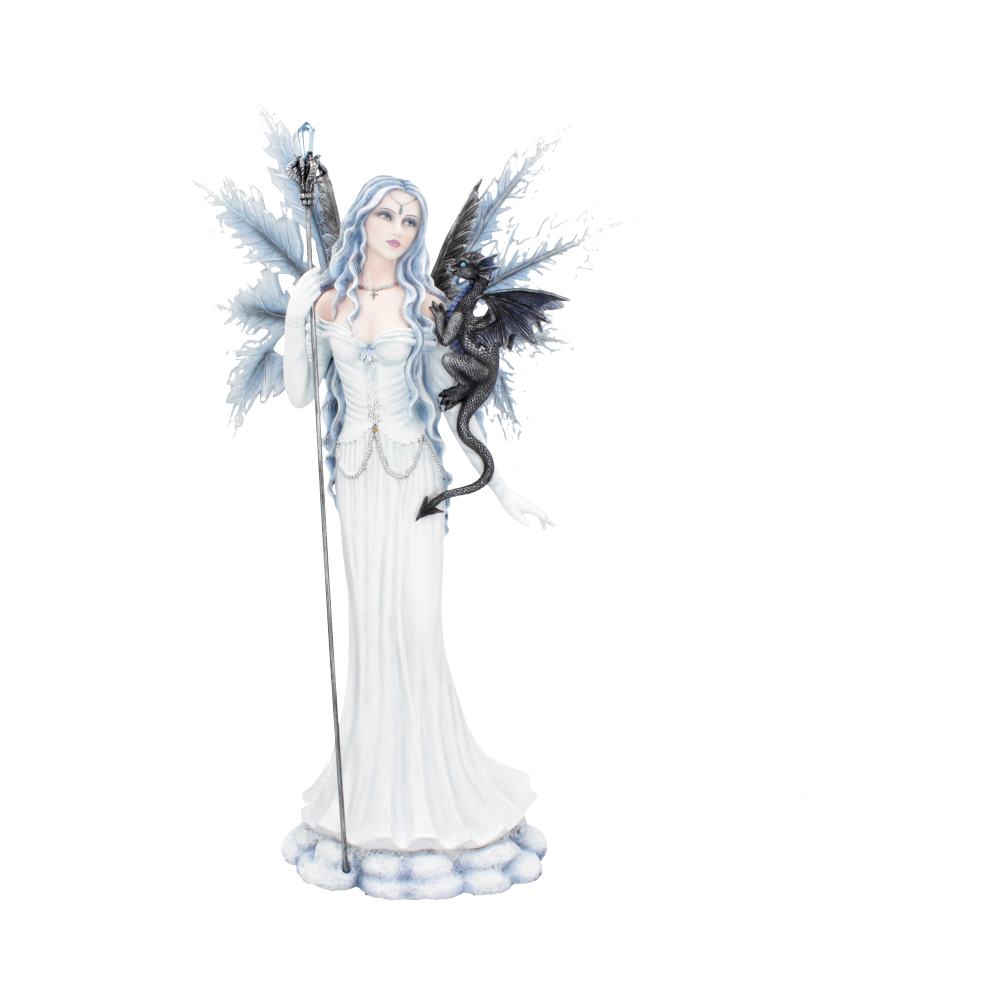 Ice Fairy Figurine With Dragon Companion Adica 57cm - Shop Figures & Collectables At Gift Moments - 2