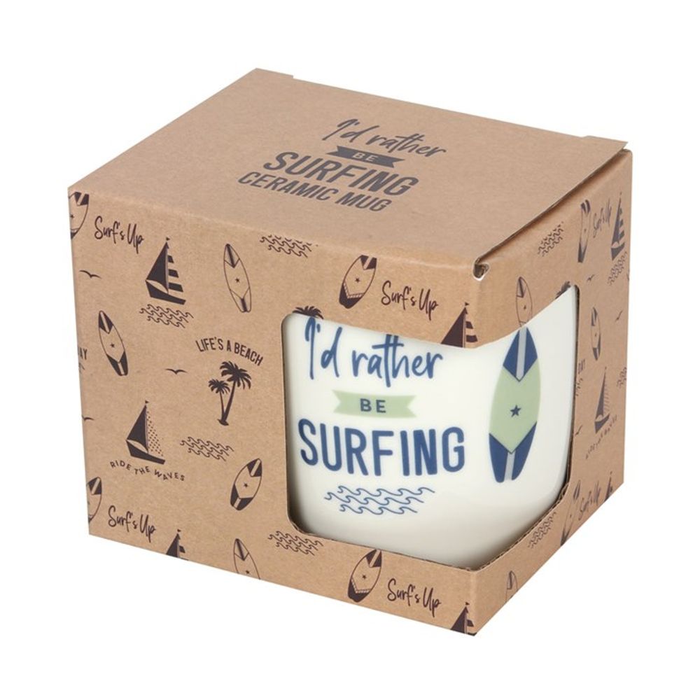 I’d Rather Be Surfing Mug: 4 - Mugs By Gift Moments