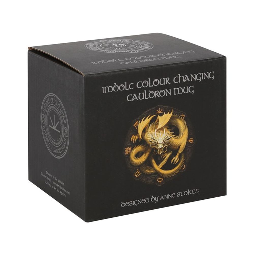 Imbolc Colour Changing Cauldron Mug by Anne Stokes: 4 - Mugs By Gift Moments
