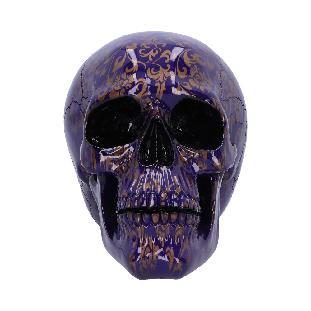 Indigo Elegance Skull 18.5cm: 3 - Figures & Collectables By Gift Moments