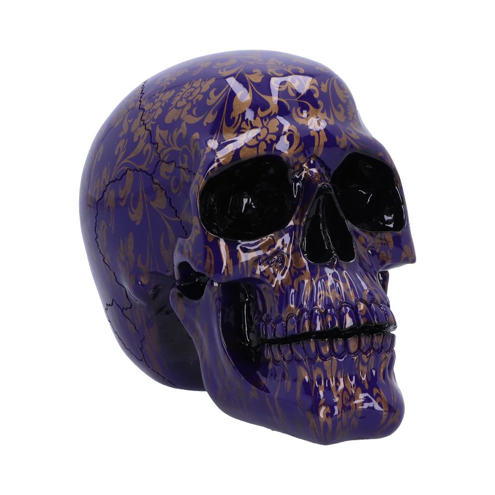 Indigo Elegance Skull 18.5cm: 2 - Figures & Collectables By Gift Moments