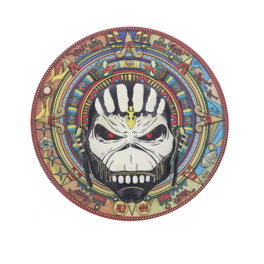 Iron Maiden Book of Souls Tribal Pattern Wall Plaque - Shop Signs & Plaques At Gift Moments - 2