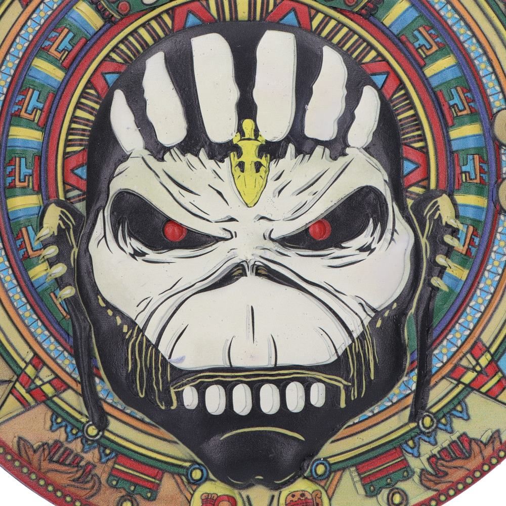 Iron Maiden Book of Souls Tribal Pattern Wall Plaque - Shop Signs & Plaques At Gift Moments - 6