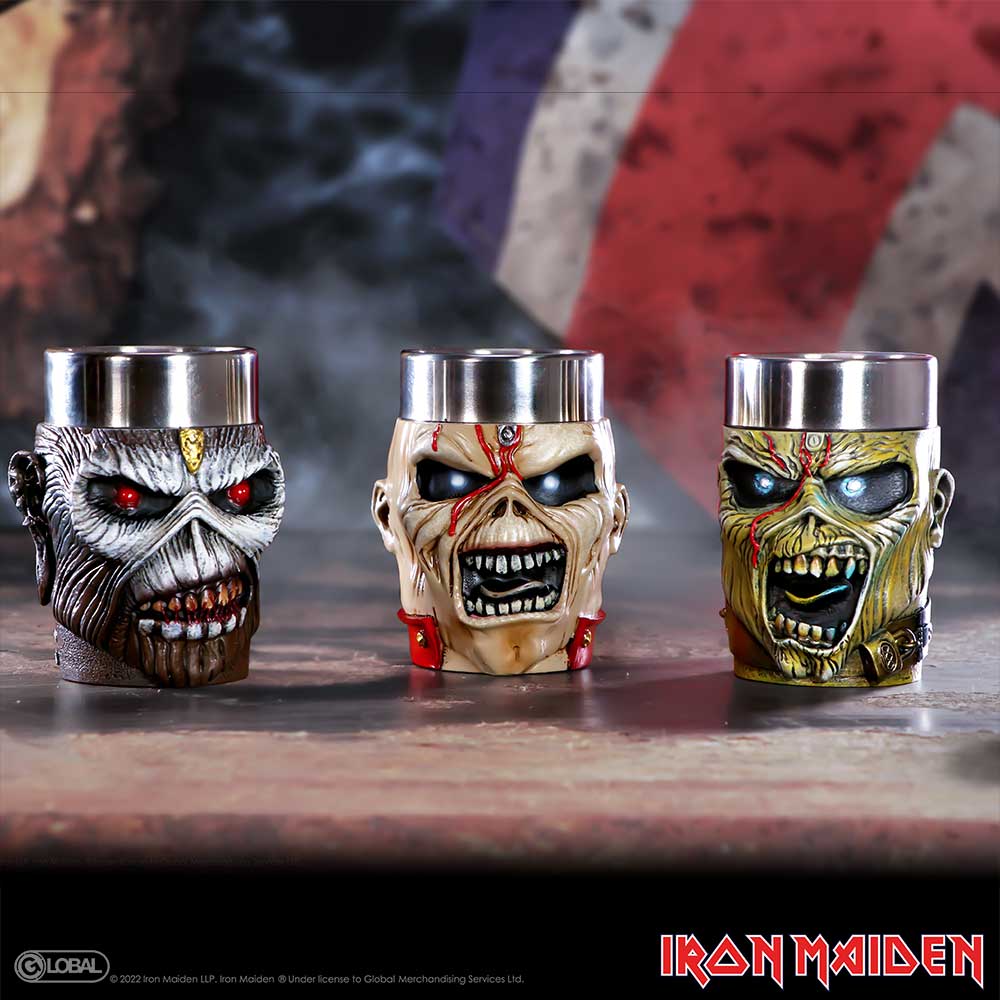 Iron Maiden Eddie Shot Glass Set: 1 - Shot Glasses By Iron Maiden