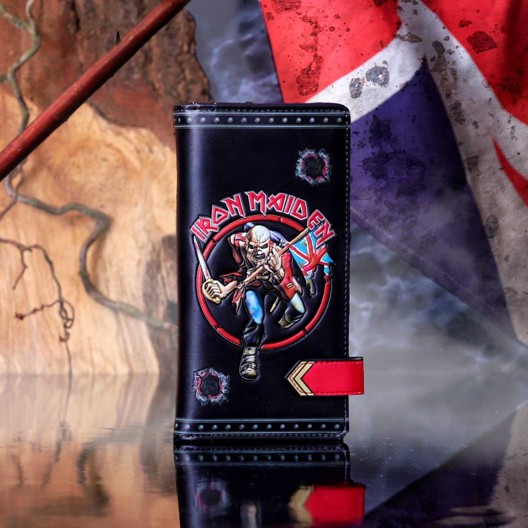 Iron Maiden Eddie Trooper Embossed Purse: 1 - Purses By Iron Maiden