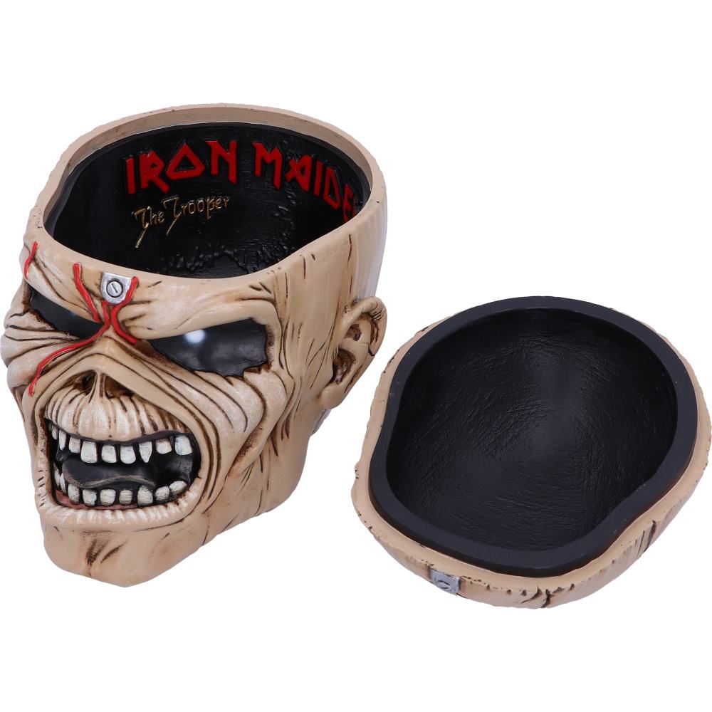 Iron Maiden Eddie The Trooper Head Trinket Box: 9 - Trinket Boxes By Iron Maiden