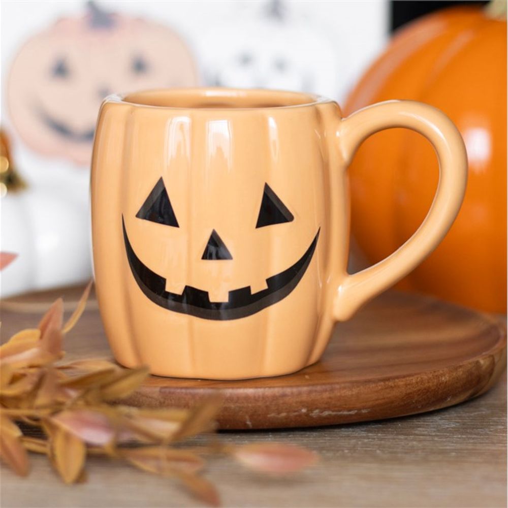 Jack-o’-Lantern Pumpkin Shaped Mug: 1 - Mugs By Gift Moments