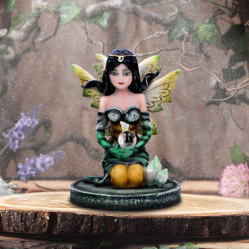 Jade Green Crystal Fairy Figurine: 1 - Figures & Collectables By Gift Moments