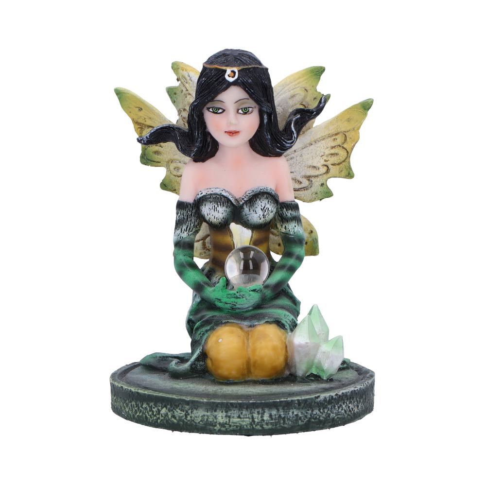 Jade Green Crystal Fairy Figurine: 2 - Figures & Collectables By Gift Moments