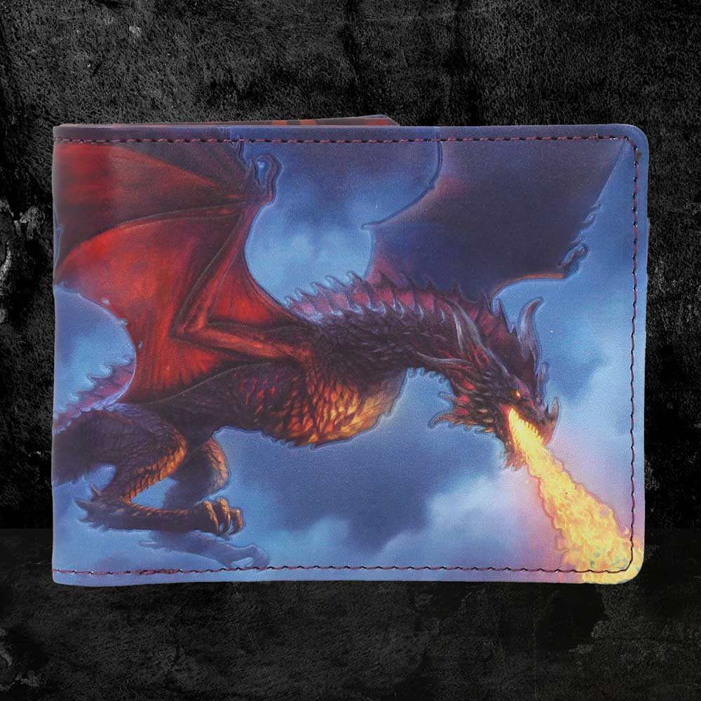 James Ryman Fire From The Sky Dragon Wallet: 1 - Wallets By James Ryman