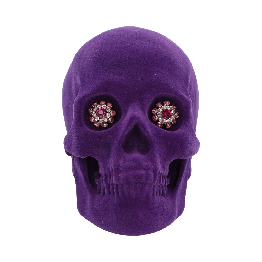 Jewelled Gaze Purple Skull 18.7cm: 3 - Figures & Collectables By Gift Moments