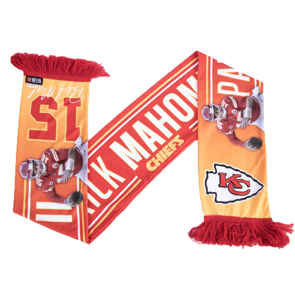 Kansas City Chiefs Mahomes II HD Scarf: 3 - Scarves By American Sports