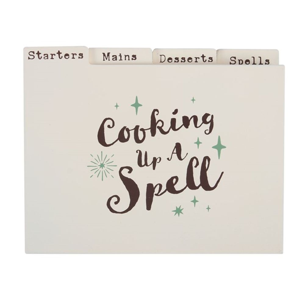 Kitchen Witch Wooden Recipe Box: 4 - By Gift Moments